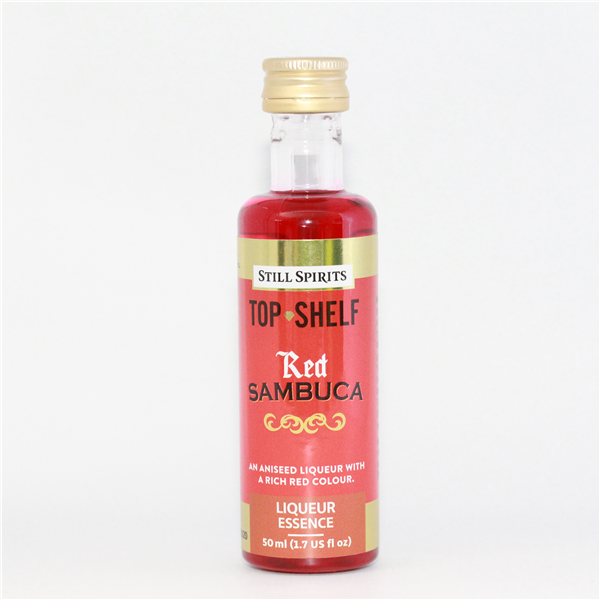 Top Shelf Red Sambuca Liqueur